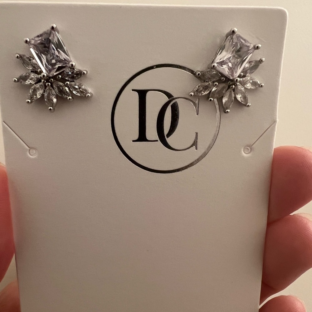 Wedding Stud Earrings • Bridal Stud Earrings • Bride Earrings